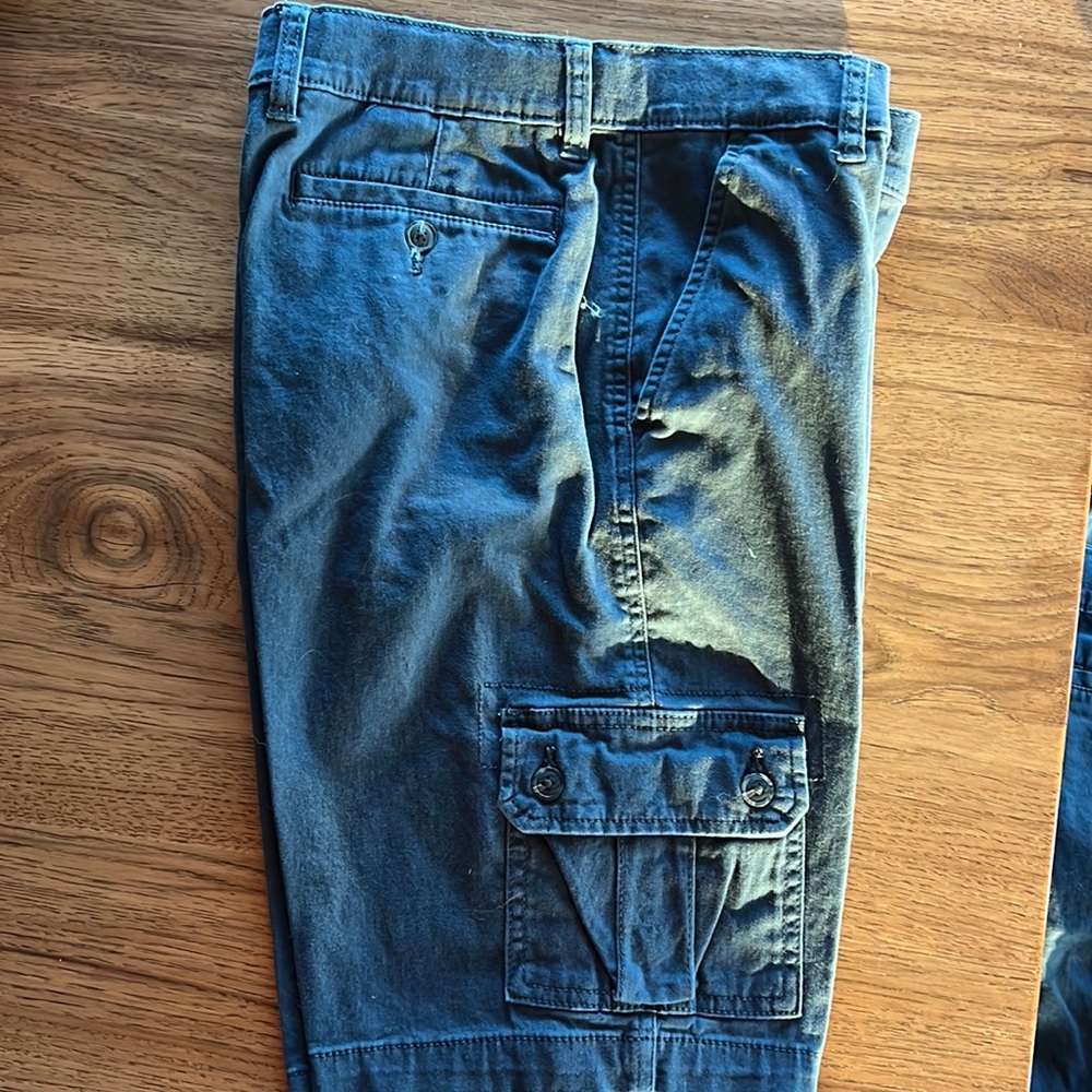 Arizona jean  Company cargo shorts. Boys size 18 regular. Washed but never worn